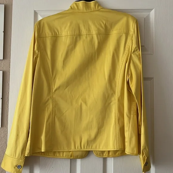 Jones New York Signature Light Yellow Jacket - Picture 2 of 11